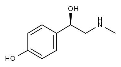 シネフリン 化学構造式
