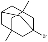 1-ブロモ-3,5-ジメチルアダマンタン 化学構造式