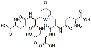S-(acetonyl)glutathione Structure