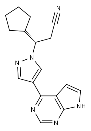 S-Ruxolitinib (INCB018424) Struktur