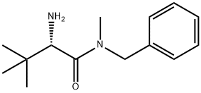 (2S)- 2-aMino-N,3,3-triMethyl-N-(phenylMethyl)-ButanaMide Structure