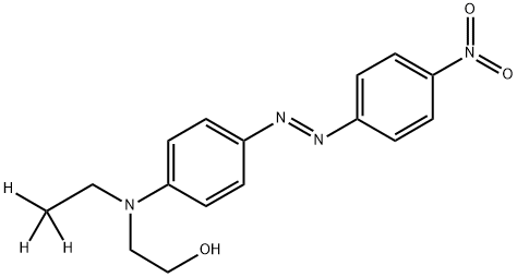 N-Ethyl-N-(2-hydroxyethyl)-4-(4-nitrophenylazo)aniline,  2-{Ethyl-d3-[4-(4-nitro-phenylazo)phenyl]amino}ethanol