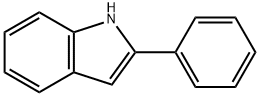2-フェニルインドール 化学構造式