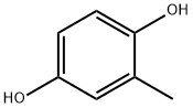 メチルヒドロキノン 化学構造式
