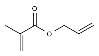 甲基丙烯酸烯丙酯 结构式