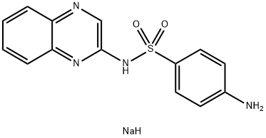 スルファキノキサリンナトリウム標準品 化学構造式