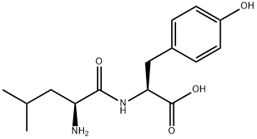 L-LEUCYL-L-TYROSINE Structure