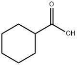 Cyclohexanecarboxylic acid Struktur