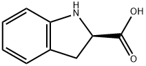 (R)-吲哚啉-2-羧酸, 98167-06-7, 结构式