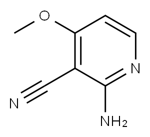 2-氨基-4-甲氧基烟腈, 98651-70-8, 结构式