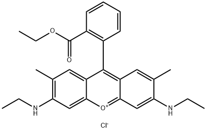 ローダミン6G 化学構造式