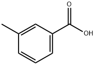 m-トルイル酸 化学構造式