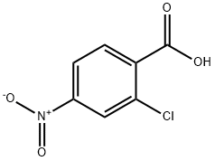 2-クロロ-4-ニトロ安息香酸 化学構造式
