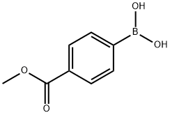 4-(METHOXYCARBONYL)PHENYLBORONIC ACID Struktur
