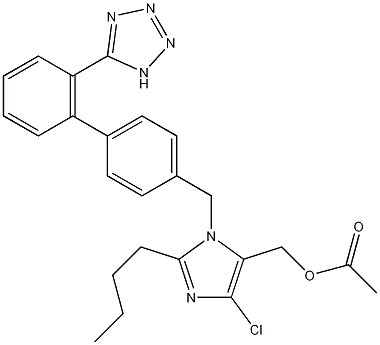 O-Acetyl Losartan Structure