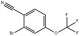 2-Bromo-4-(Trifluoromethoxy)benzonitrile Structure