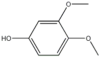 3,4-Dimethoxyphenol Structure