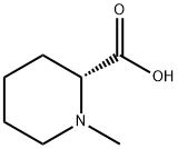 (2R)-1-甲基-2-哌啶甲酸, 41447-17-0, 结构式