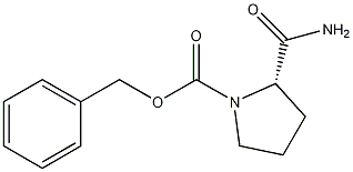 (S)-benzyl 2-carbamoylpyrrolidine-1-carboxylate Structure