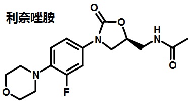 利奈唑胺的结构式