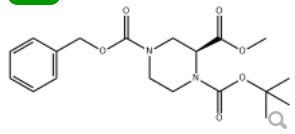 4-benzyl 1-(tert-butyl) 2-methyl (S)-piperazine-1,2,4-tricarboxylate