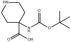 4-(N-Boc-amino)piperidine-4-carboxylic acid
