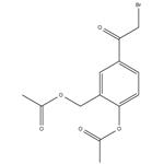 1-(4-Acetyloxy)-3-((acetyloxy)methyl)phenyl)-2-bromoethanone