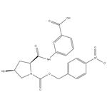 3-[[[(2S,4S)-4-Mercapto-1-(4-nitrobenzyloxy)carbonyl-2-pyrrolidinyl]carbonyl]amino]benzoic acid pictures