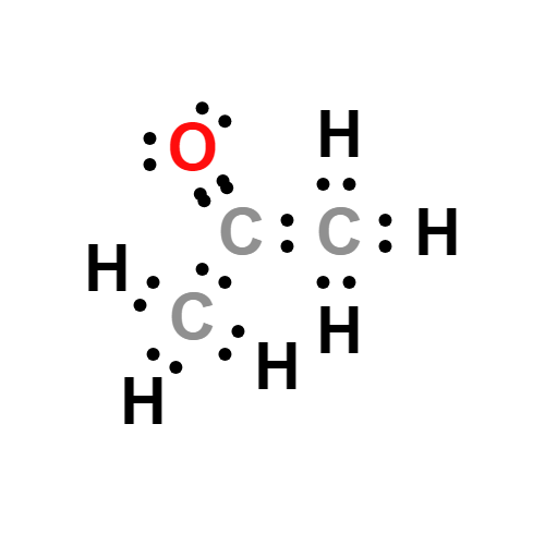 c3h6o lewis structure