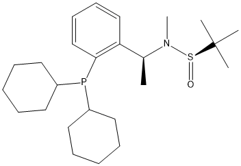 2253984-97-1 S(R)]-N-[(1S)-1-[2-(二环己基膦)苯基]乙基]-N-甲基-2-叔丁基亚磺酰胺