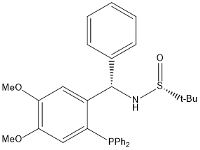  [S(R)]-N-[(S)-[2-(二苯基膦)-4,5-二甲氧基苯基](4-苯基)甲基]-2-叔丁基亚磺酰胺