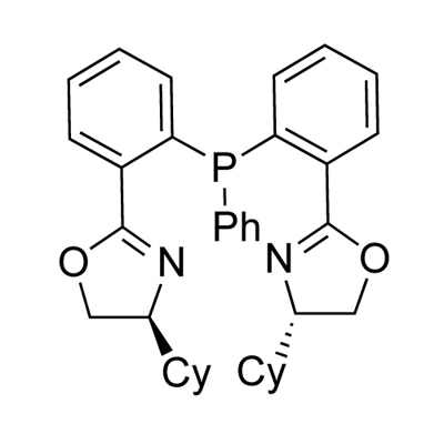 2422893-01-2 (4S,4'S)-2,2'-((苯基膦二基)双(2,1-亚苯基))双(4-环己基-4,5-二氢恶唑)