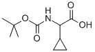 Boc-L-环丙基甘氨酸,155976-13-9,结构式