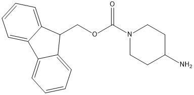 4-Amino-1-Cbz-piperidine 化学構造式