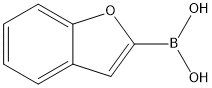 苯并呋喃-2-硼酸,98437-24-2,结构式