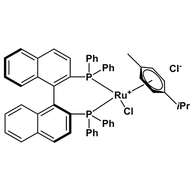 氯代[(S)-(-)-2,2'-二(二苯基膦)-1,1'-联萘](P-伞花素)氯化钌(II) 产品图片