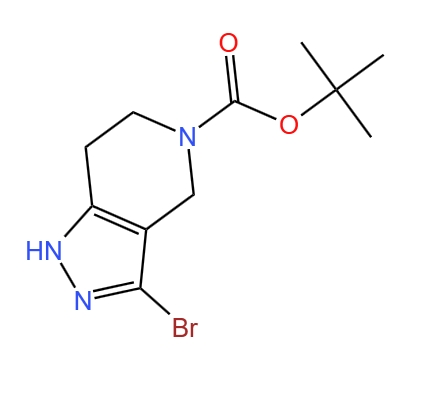 3-溴-6,7-二氢-1H-吡唑并[4,3-c]吡啶-5(4H)-羧酸叔丁酯 产品图片