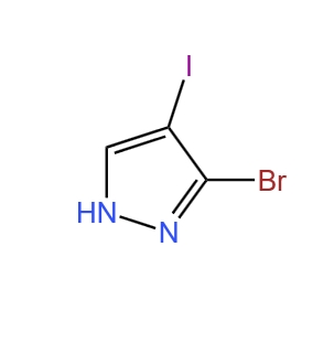 3-溴-4-碘-1H-吡唑 产品图片