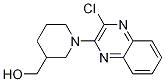 [1-(3-Chloro-quinoxalin-2-yl)-piperidin-3-yl]-methanol Structure