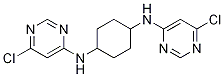 N,N'-Bis-(6-chloro-pyrimidin-4-yl)-cyclohexane-1,4-diamine|N,N'-双(6-氯-嘧啶-4-基)-环己烷-1,4-二胺