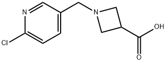 1289385-98-3 1-(6-氯-吡啶-3-基甲基)-氮杂环丁烷-3-羧酸