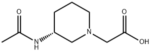 ((R)-3-AcetylaMino-piperidin-1-yl)-acetic acid|