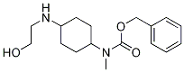 (1R,4R)-[4-(2-Hydroxy-ethylaMino)-cyclohexyl]-Methyl-carbaMic acid benzyl ester 化学構造式