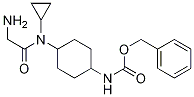 (1R,4R)-{4-[(2-AMino-acetyl)-cyclopropyl-aMino]-cyclohexyl}-carbaMic acid benzyl ester Struktur
