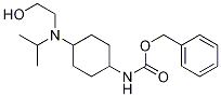 (1R,4R)-{4-[(2-Hydroxy-ethyl)-isopropyl-aMino]-cyclohexyl}-carbaMic acid benzyl ester Struktur