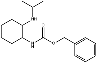 (2-IsopropylaMino-cyclohexyl)-carbaMic acid benzyl ester,1353971-50-2,结构式