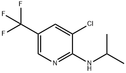 (3-Chloro-5-trifluoroMethyl-pyridin-2-yl)-isopropyl-aMine Structure