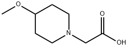 (4-Methoxy-piperidin-1-yl)-acetic acid,1096834-55-7,结构式