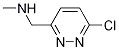 (6-Chloro-pyridazin-3-ylMethyl)-Methyl-aMine 化学構造式