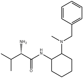 (S)-2-AMino-N-[2-(benzyl-Methyl-aMino)-cyclohexyl]-3-Methyl-butyraMide Structure